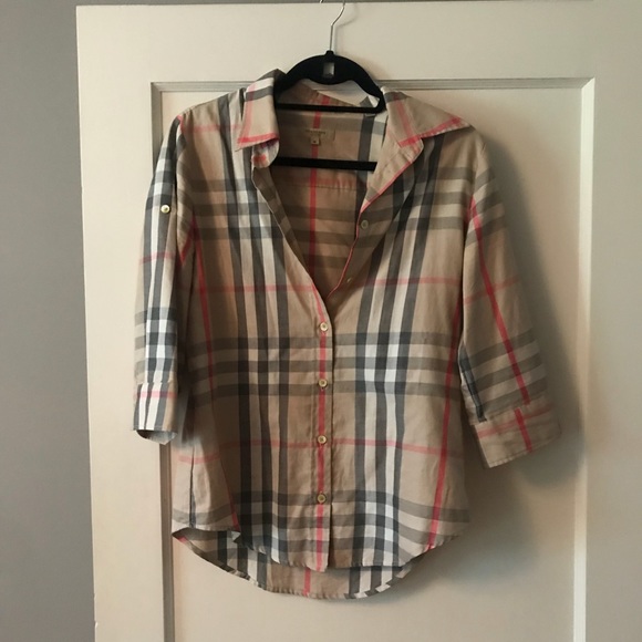 Burberry Tops - Burberry Button Up